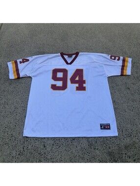 Vintage Washington Redskins Dana Stubblefield Logo Athletic Football Jersey XXL